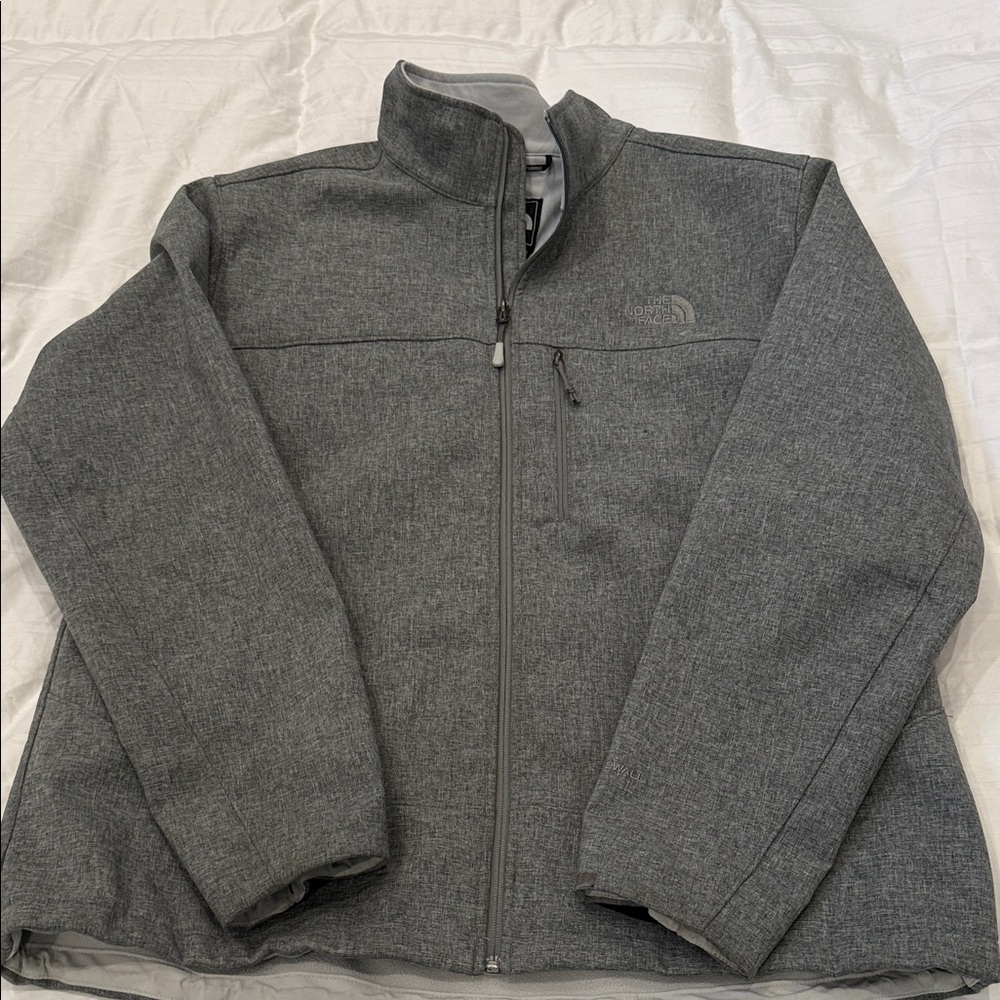 The North Face Men's Charcoal softshell Performance Jacket
